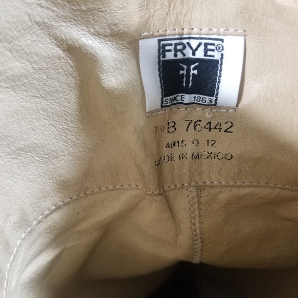 Frye Melissa Trapunto Pull On Riding Boots 7.5 B - Picture 8 of 9